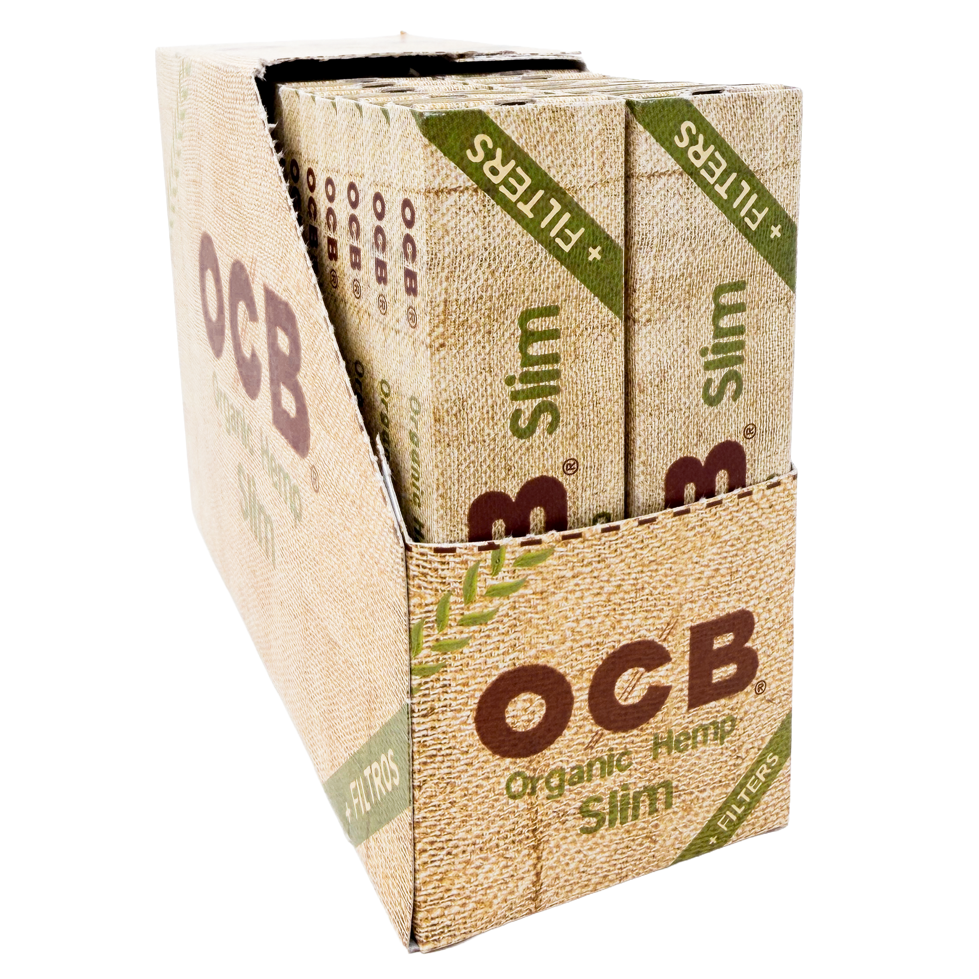 OCB Organic Hemp Slim + Tips