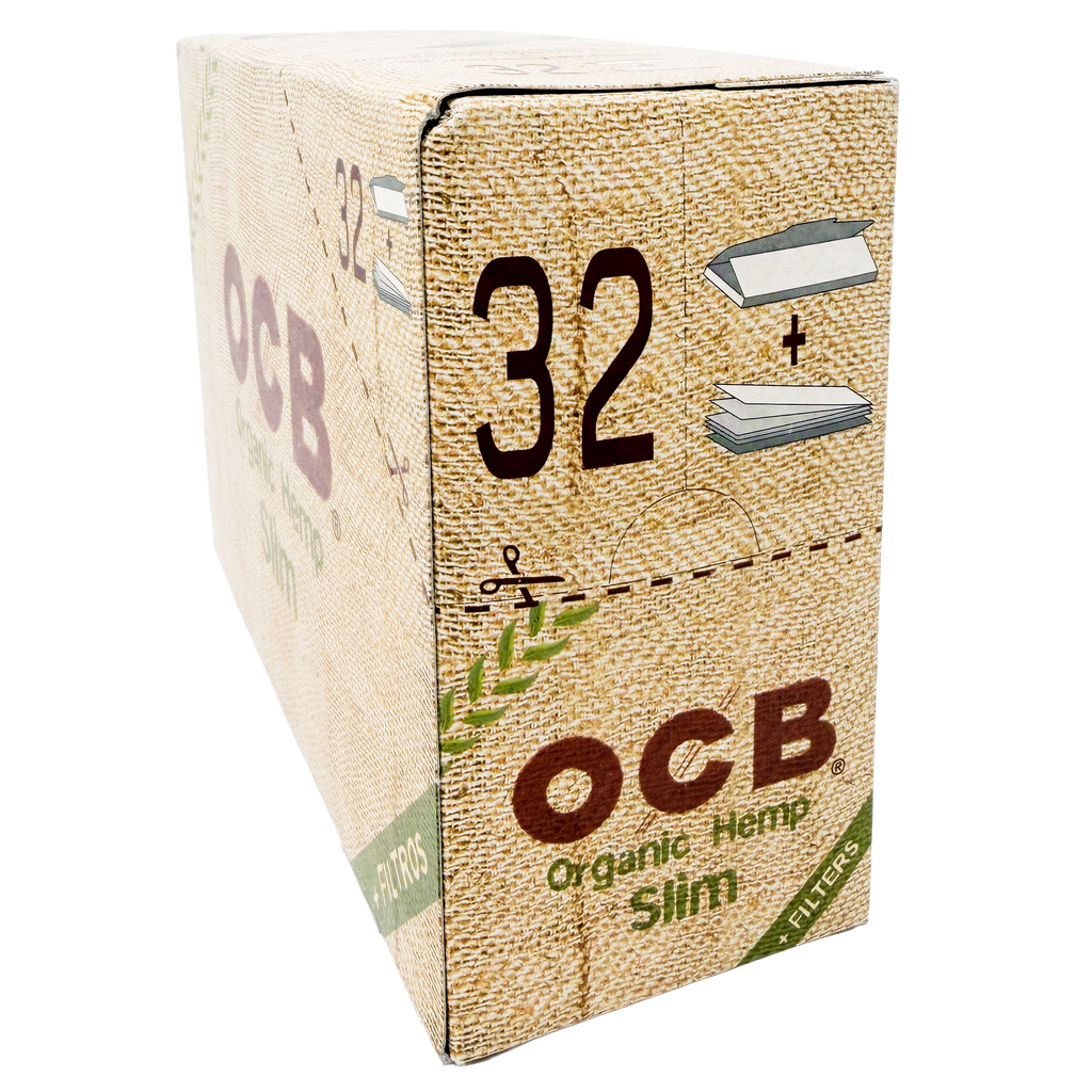 OCB Organic Hemp Slim + Tips