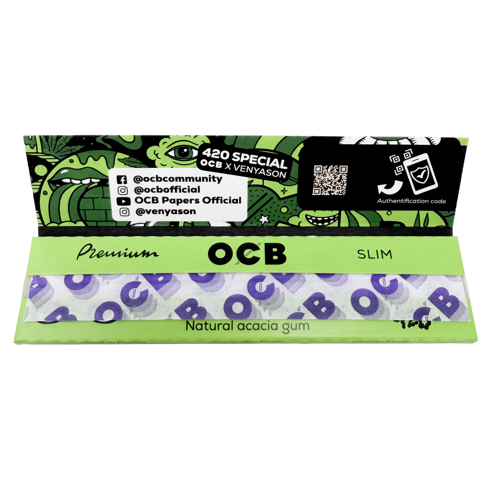 OCB Schwarz Premium Long Slim