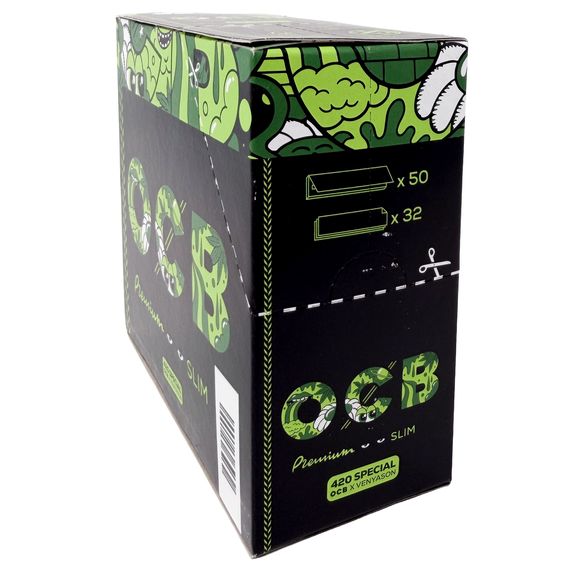 OCB Schwarz Premium Long Slim