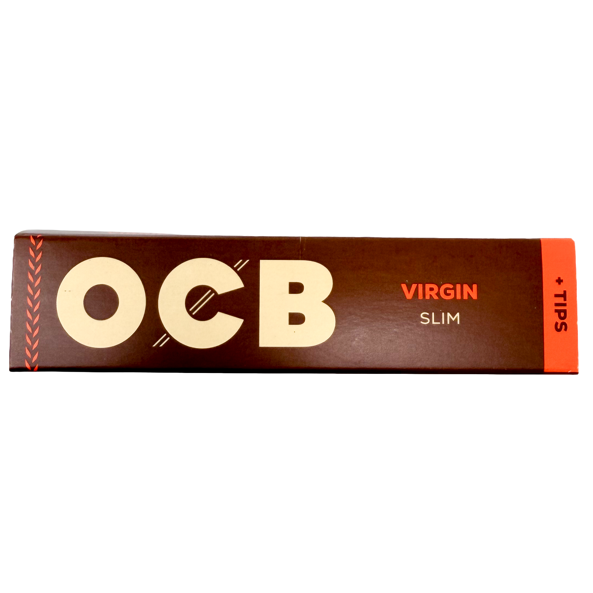 OCB Virgin Unbleached Slim + Tips