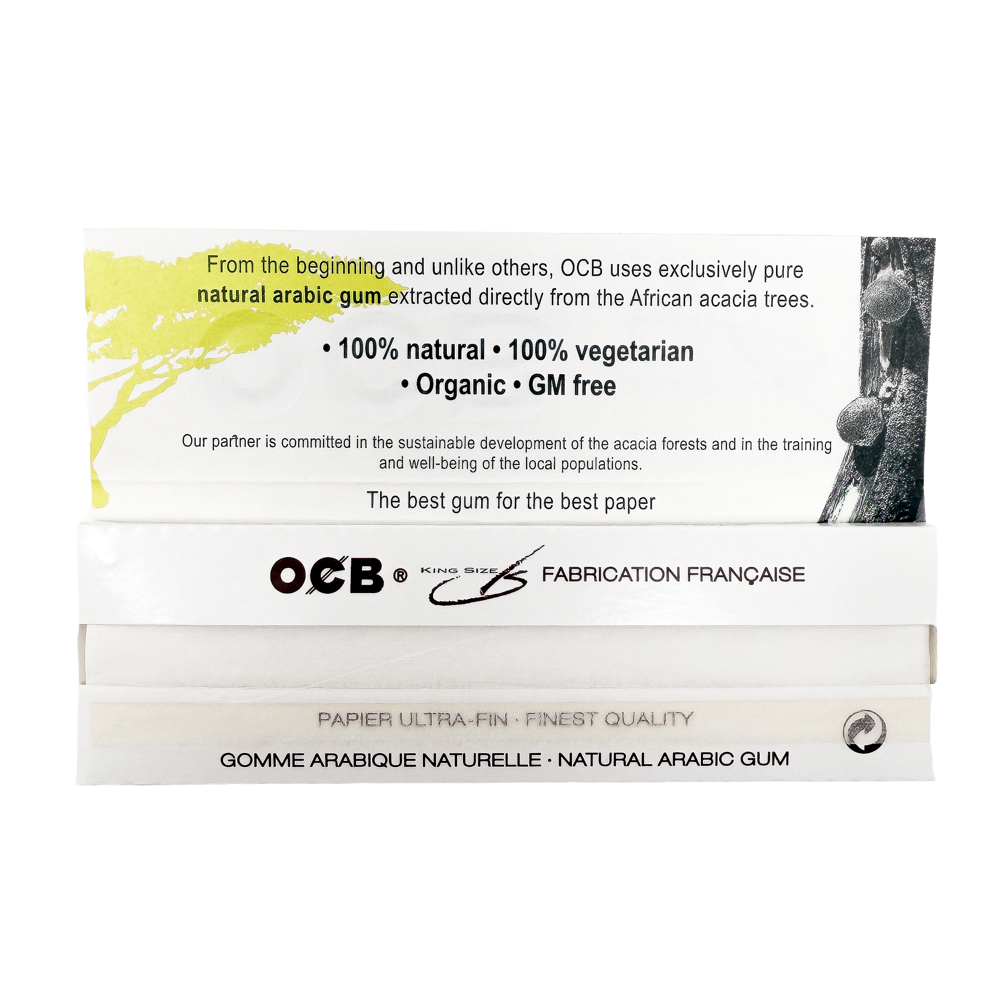 OCB Weiß Long King Size